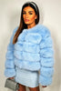 BEATRICE Kunstfell-Bubble-Jacke