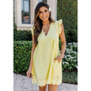 Adriana | Pocket & V neckline dress