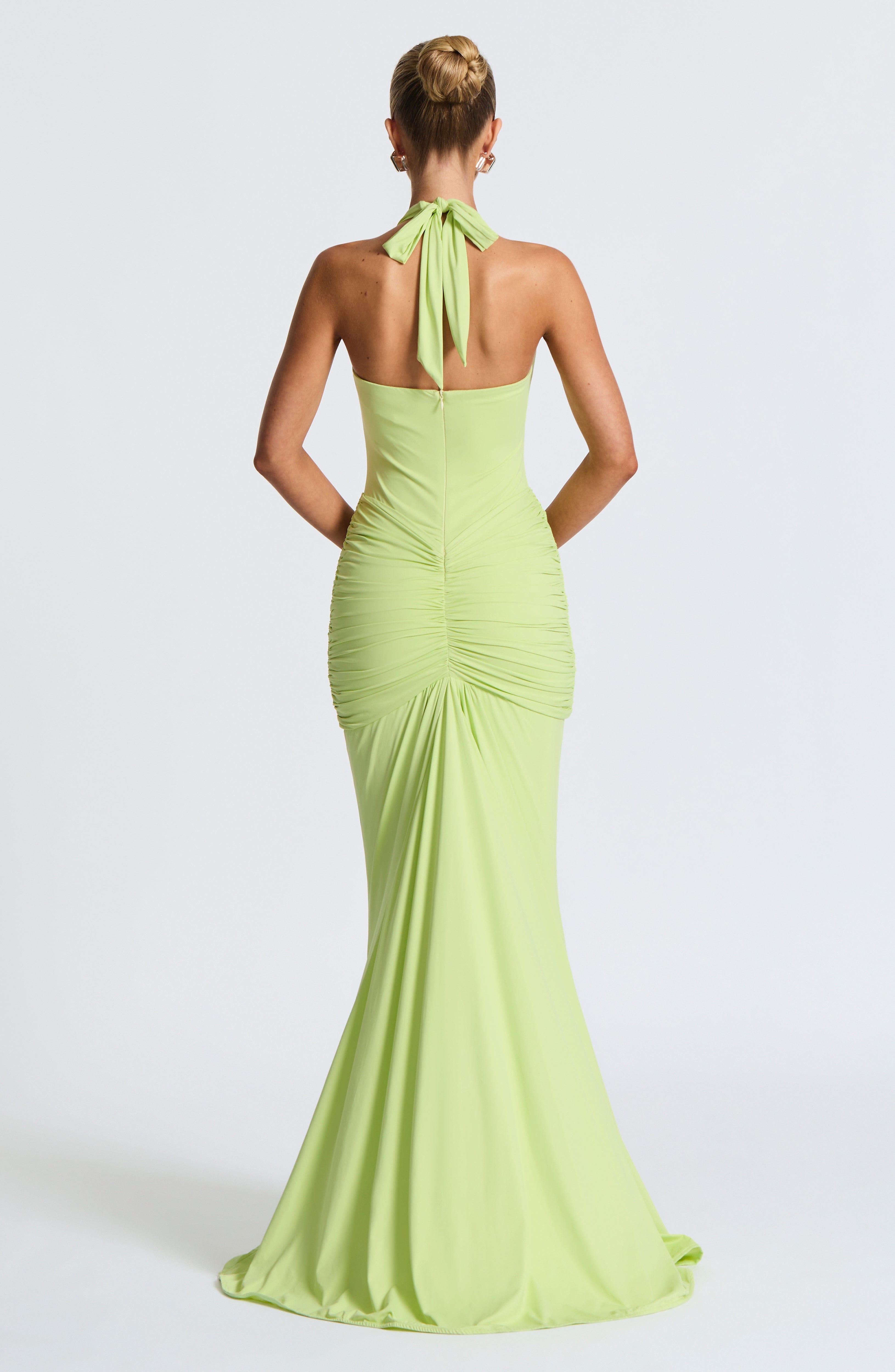 Rosetta | Maxikleid - Limette