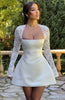 Maxine | Minikleid - Elfenbein