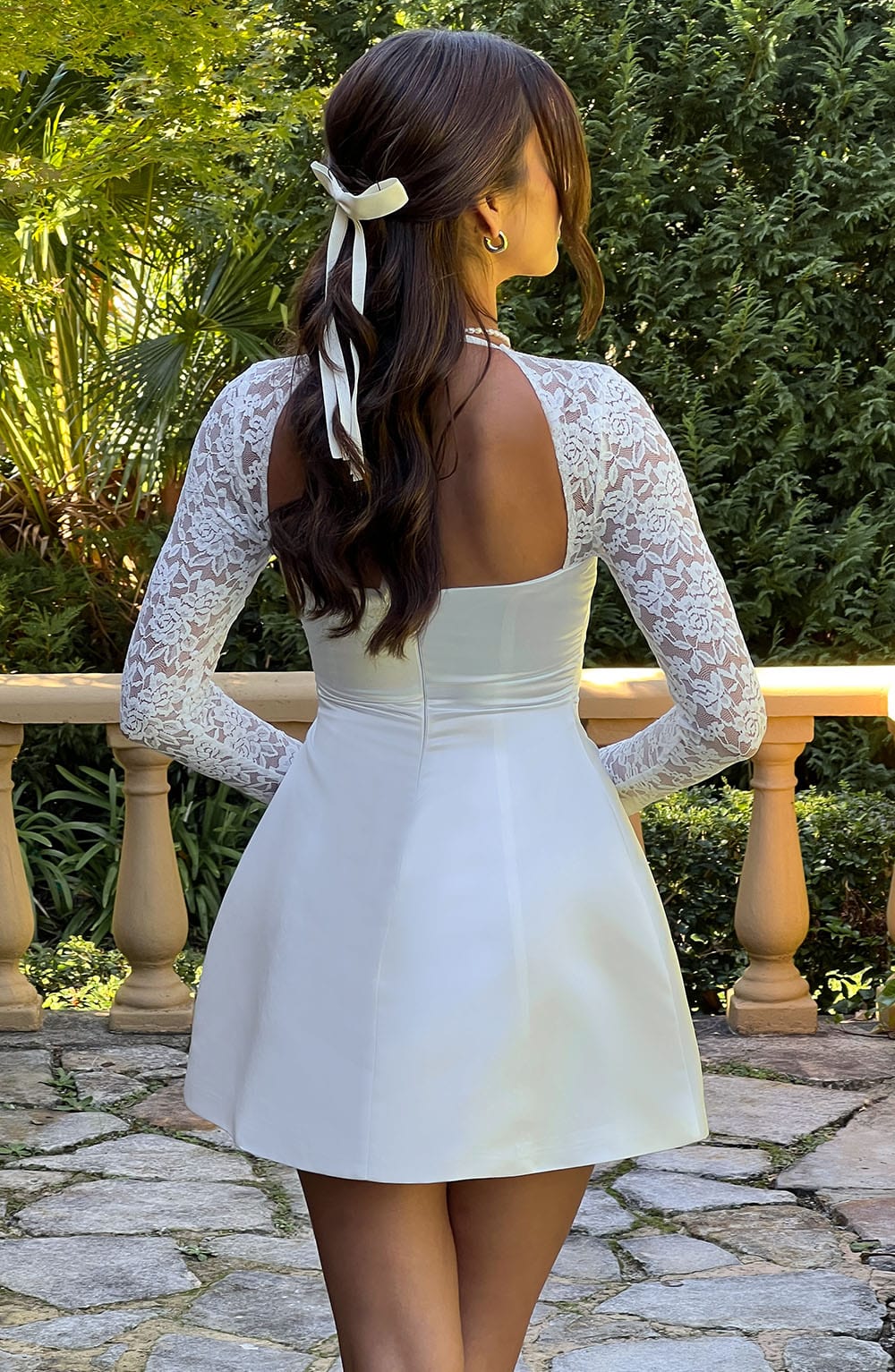 Maxine | Minikleid - Elfenbein