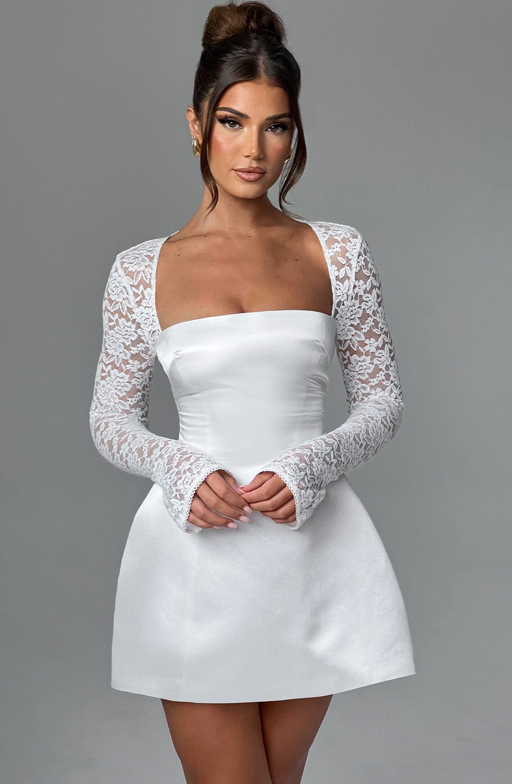 Maxine | Minikleid - Elfenbein