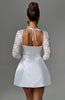 Maxine | Minikleid - Elfenbein