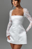 Maxine | Minikleid - Elfenbein