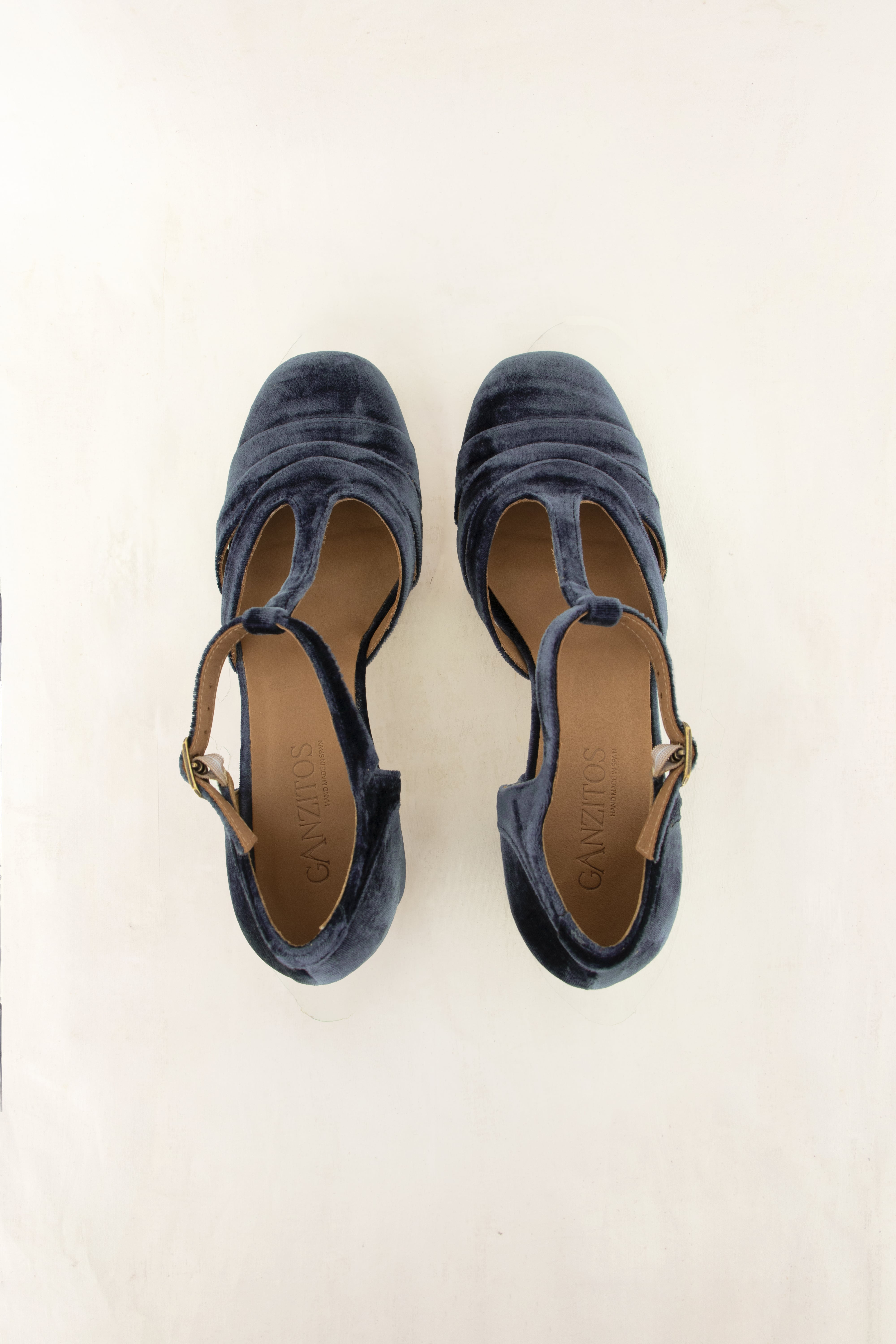 Tatiana | Aitana Samt Indigo