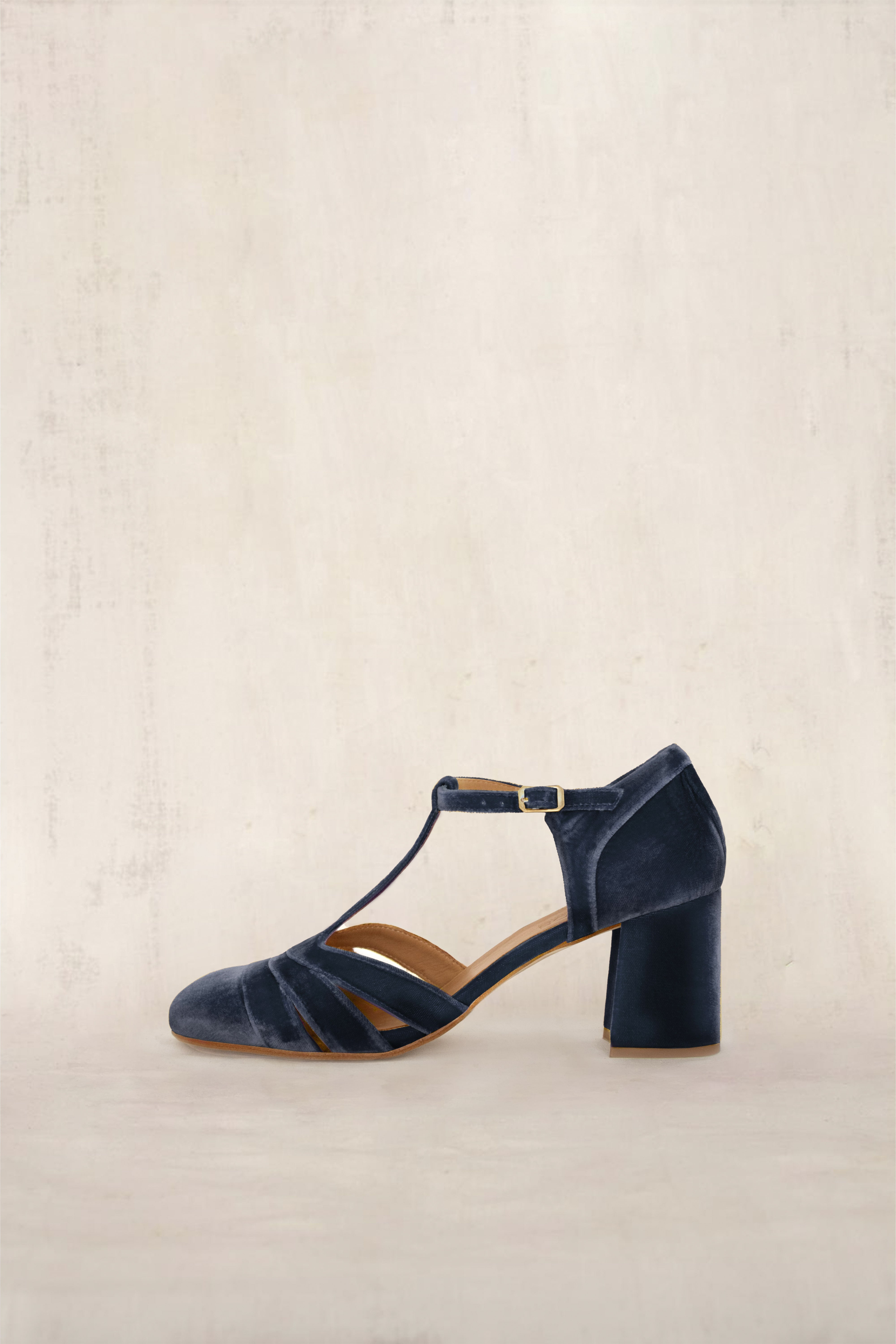 Tatiana | Aitana Samt Indigo