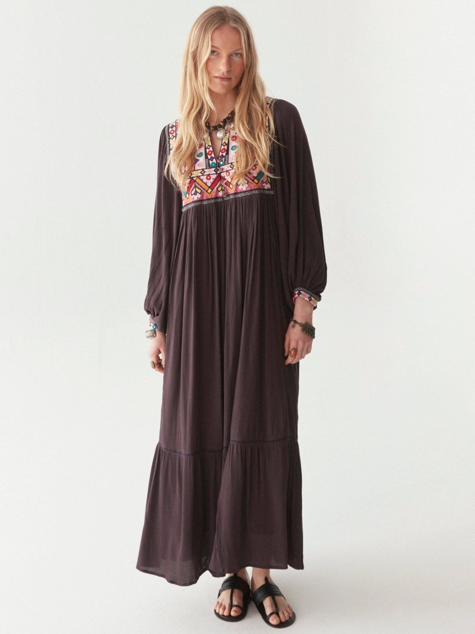 Fletcher | Sasha Kleid - Anthrazit