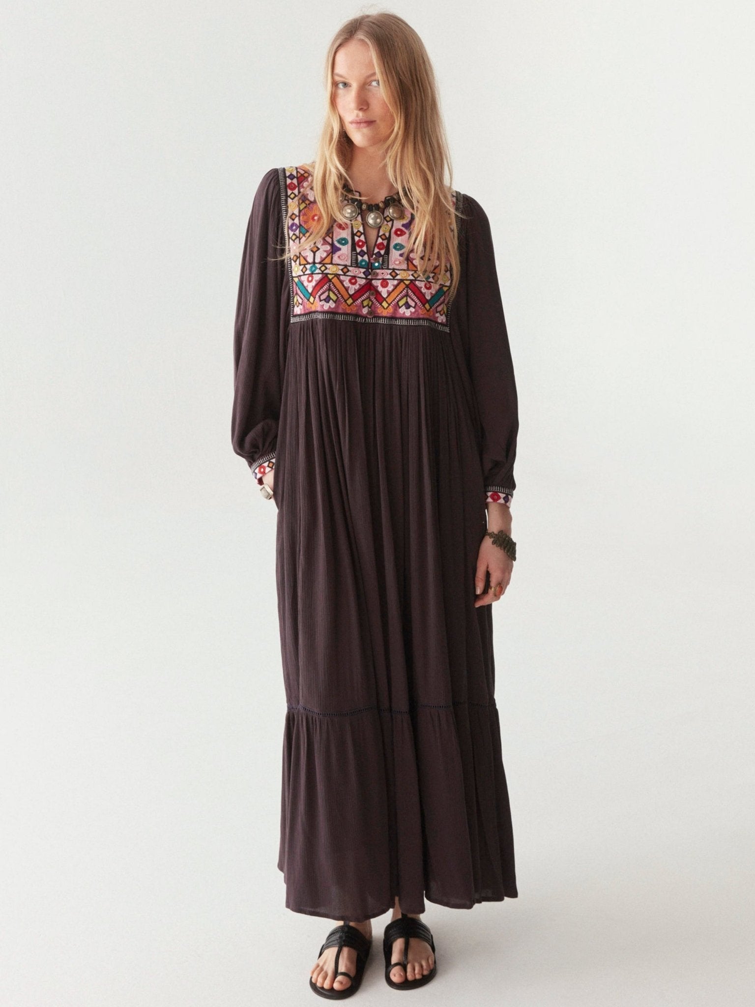 Fletcher | Sasha Kleid - Anthrazit