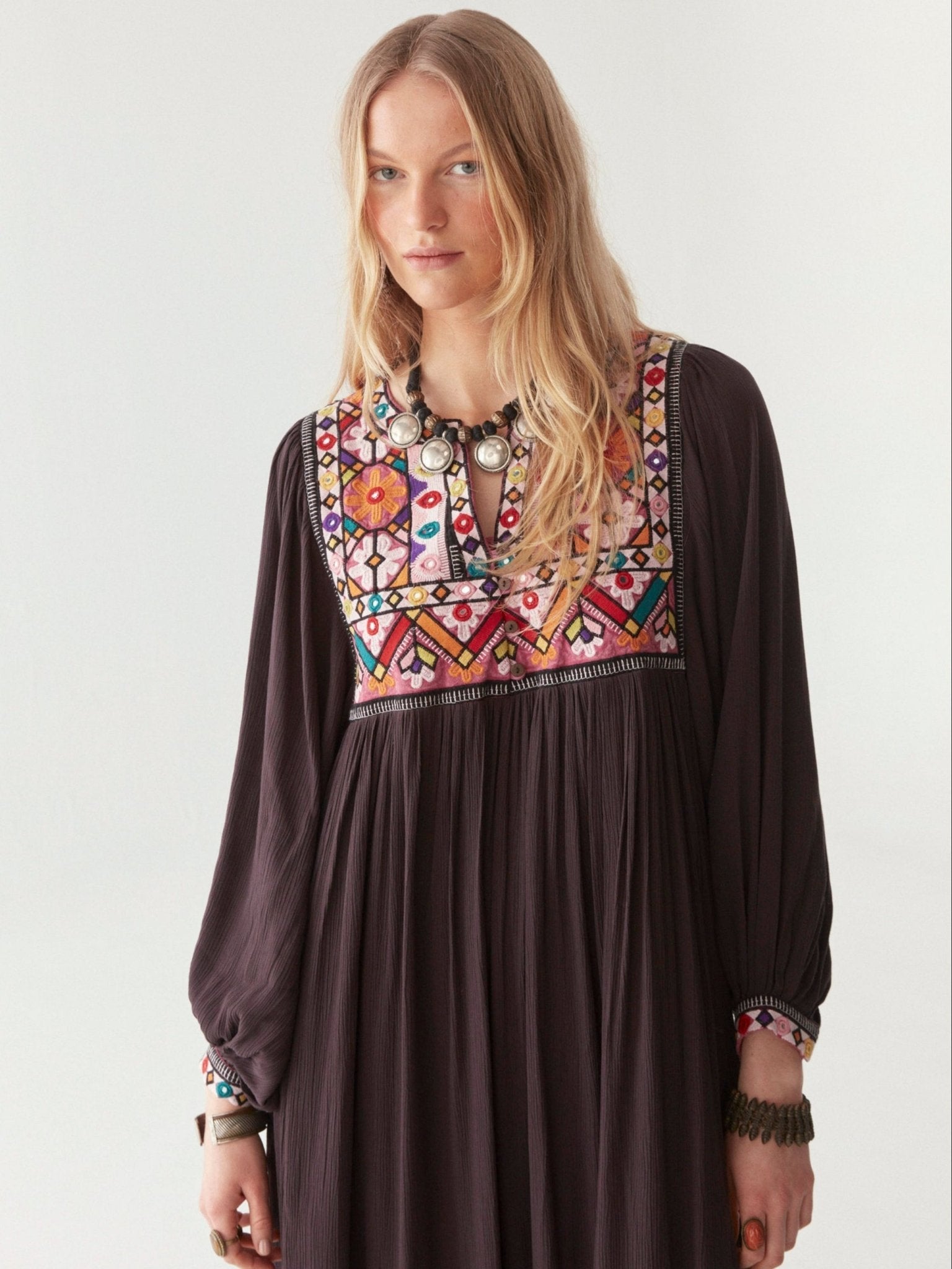 Fletcher | Sasha Kleid - Anthrazit