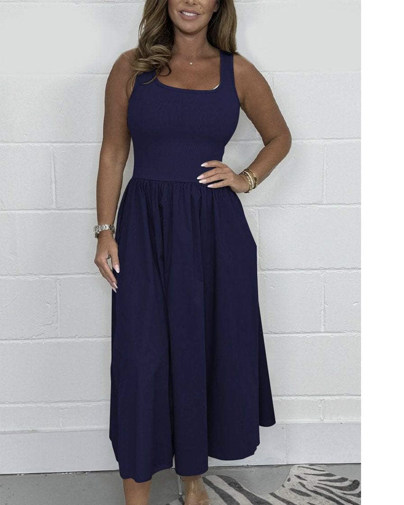 Eduarda | Einfaches Dekorum Maxikleid