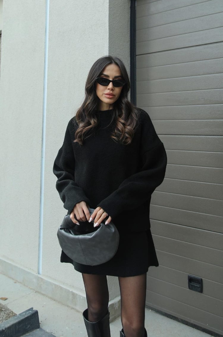 Bella | Elegantes Strickset für den perfekten Herbstlook