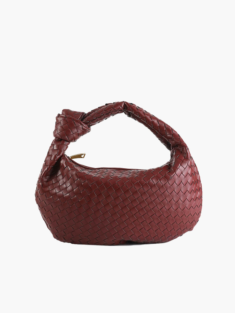 Elegante gewebte Schultertasche Medium