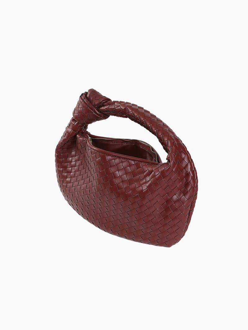 Elegante gewebte Schultertasche Medium