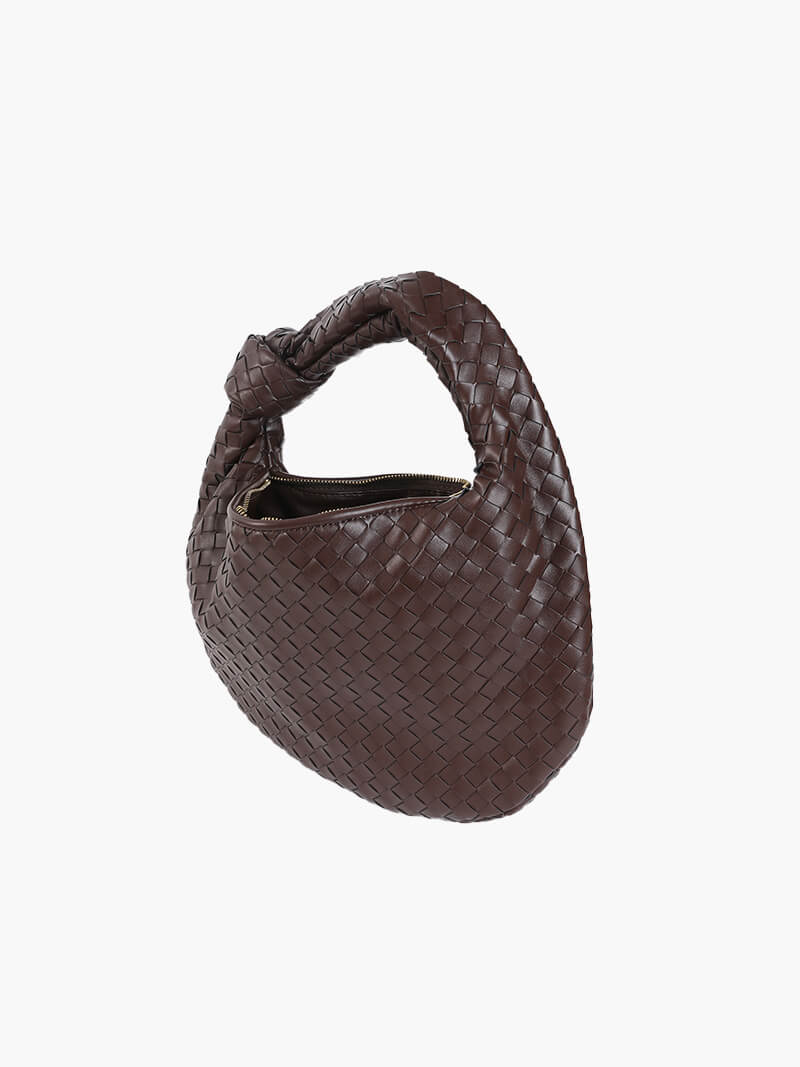Elegante gewebte Schultertasche Medium