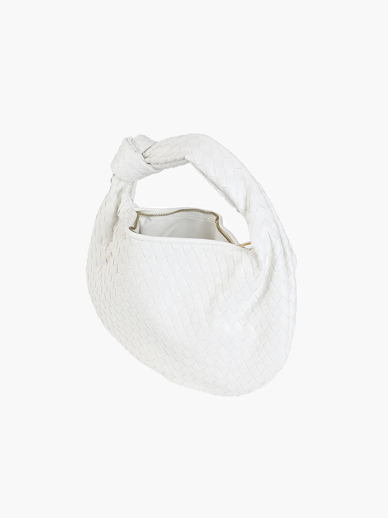 Elegante gewebte Schultertasche Medium