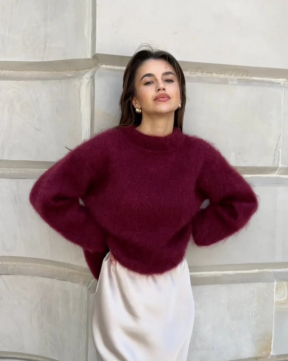 Sophia | Mohair Pullover
