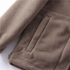 Manuel | Doppellagige Fleece-Kapuzenjacke