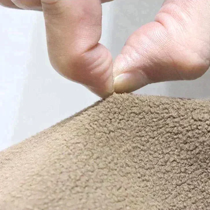 Manuel | Doppellagige Fleece-Kapuzenjacke
