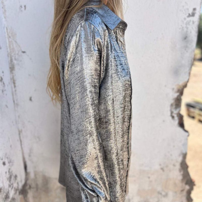 Terril | Damenbluse mit Stehkragen für den Alltag