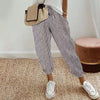 Ruby | Damen Leinen-Baumwoll-Hose Mit Streifen