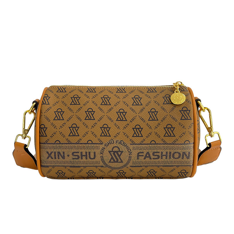 Violet | Damen Crossbody-Tasche mit Vintage-Druck