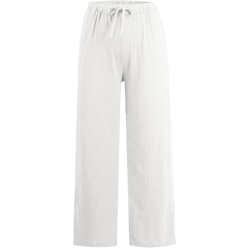 Mira | Weite Leinenhose für mühelose Eleganz