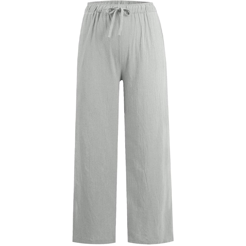 Mira | Weite Leinenhose für mühelose Eleganz