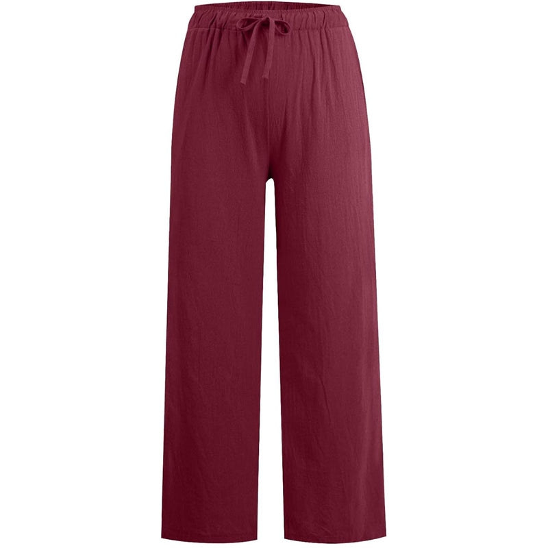 Mira | Weite Leinenhose für mühelose Eleganz