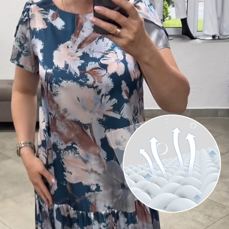 Mare | Frühlings- und Sommermode Blumenkleid lang