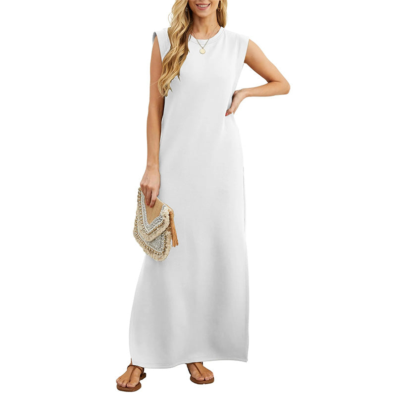 Bianca | Faltenfreies Freizeitkleid für Damen mit gesäumtem Saum