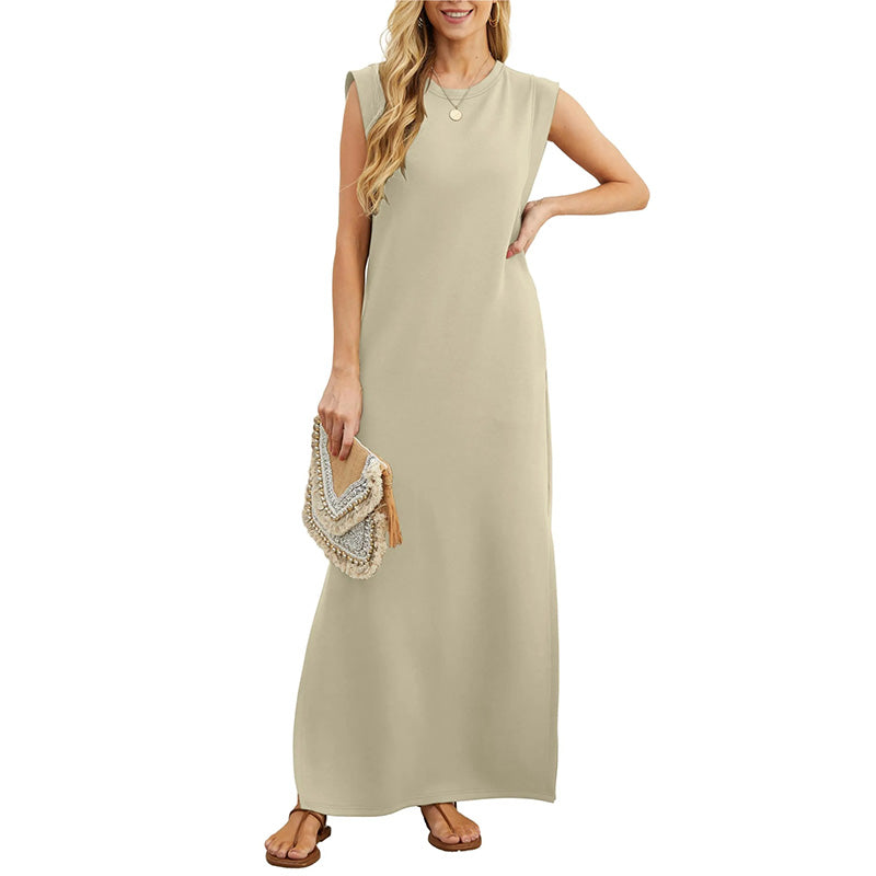 Bianca | Faltenfreies Freizeitkleid für Damen mit gesäumtem Saum
