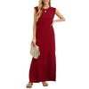 Bianca | Faltenfreies Freizeitkleid für Damen mit gesäumtem Saum