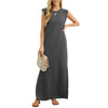 Bianca | Faltenfreies Freizeitkleid für Damen mit gesäumtem Saum