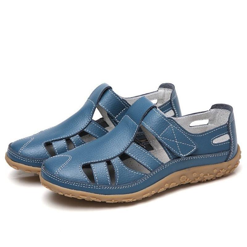 Violet | RETRO-SOFTTECH: 80er-Jahre Sandalen mit ANTI-RUTSCH