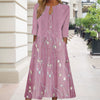 Elvina | Zweiteiliges Midikleid mit Blumenmuster