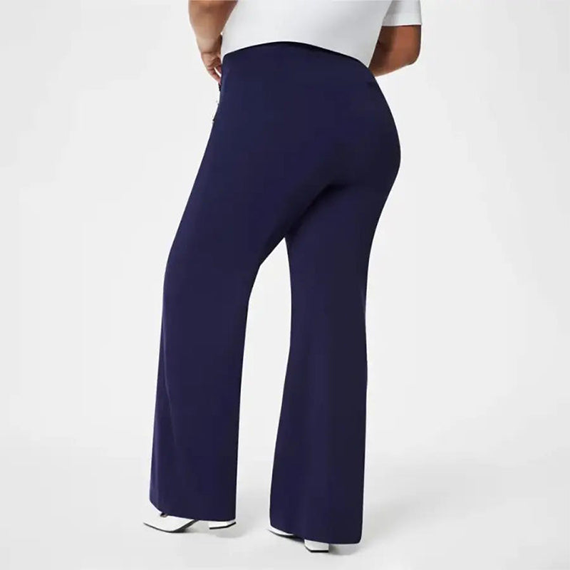 Ruby | Damenhose in Übergröße mit weitem Bein und hoher Taille