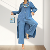 Chloe | Zweiteiliges Damenset bestehend aus Langarmhemd und Hose