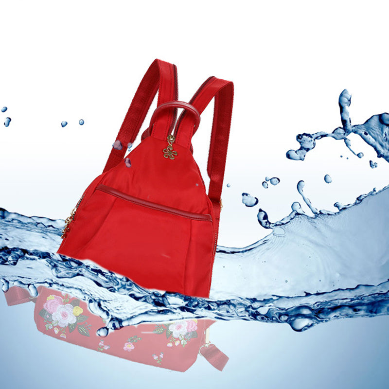 Indira | Multifunktioneller, tragbarer Damenrucksack mit Aufdruck