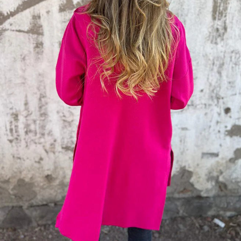 Ivana | Modische lässige Kapuzenpullover mit langen Ärmeln und Reißverschluss