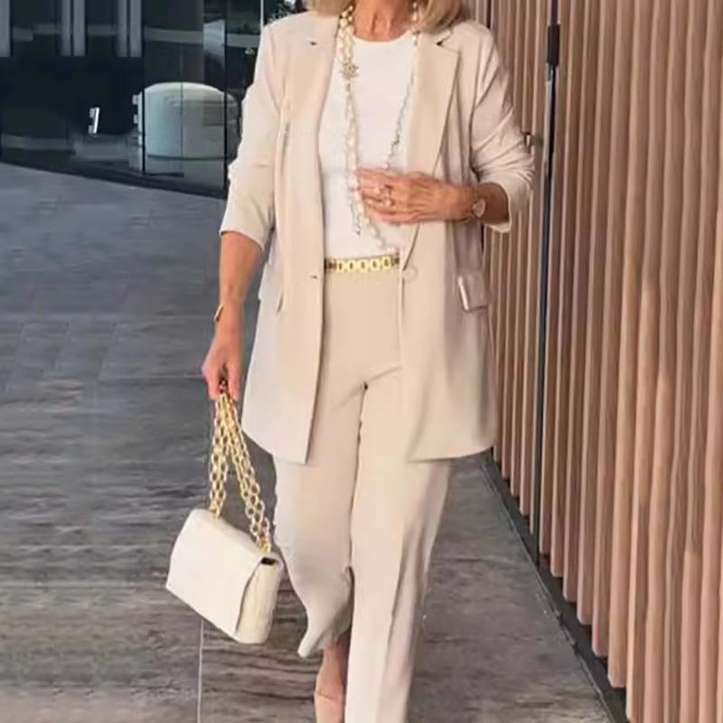 Arlene | Stylisches zweiteiliges Damenanzug-Set - Blazer und Hose