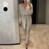 Heidi | Stylischer Glitzer-Jumpsuit
