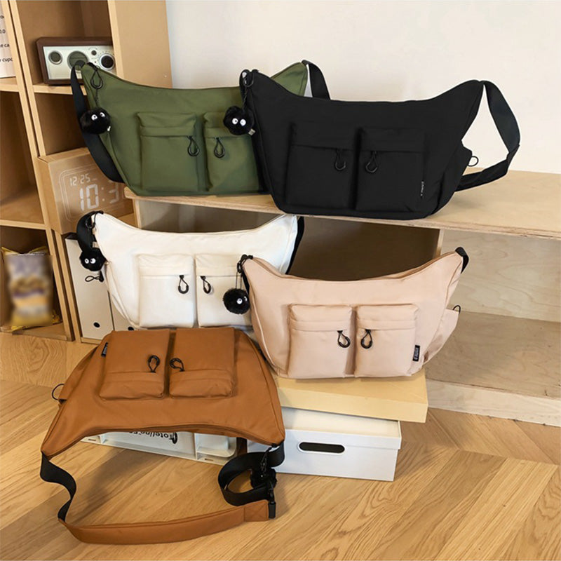 William | Messenger-Tasche aus Canvas mit großem Fassungsvermögen