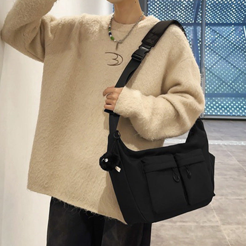 William | Messenger-Tasche aus Canvas mit großem Fassungsvermögen
