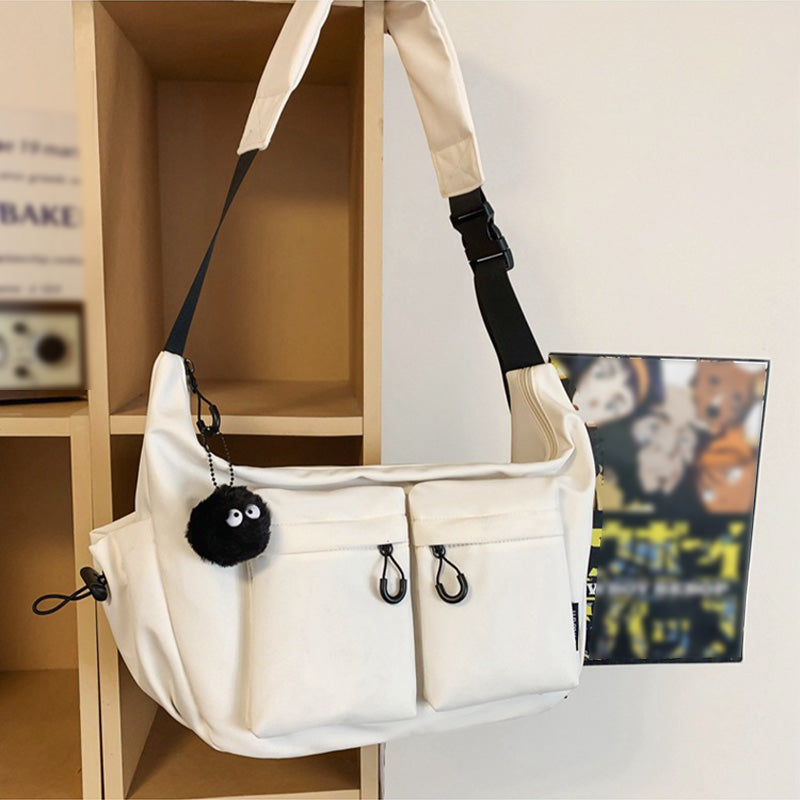 William | Messenger-Tasche aus Canvas mit großem Fassungsvermögen