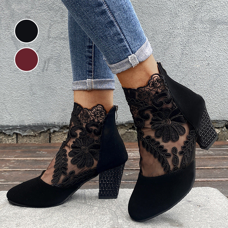 Aira | Ladies Summer Elegant Tree High Heels