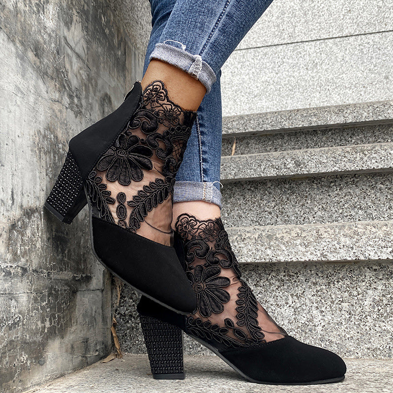 Aira | Ladies Summer Elegant Tree High Heels