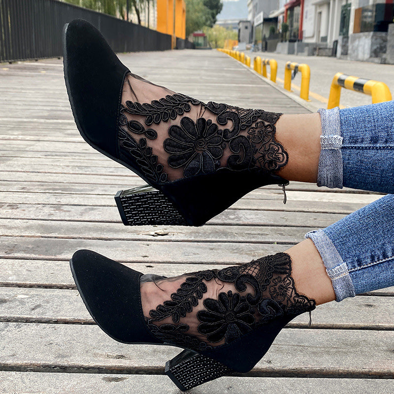 Aira | Ladies Summer Elegant Tree High Heels