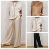 Bia | Satinbluse mit kurzen Ärmeln