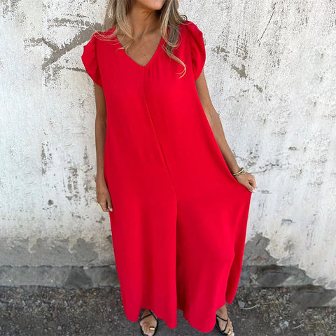 Kira | Damenkleider mit V-Ausschnitt und Leopardenmuster