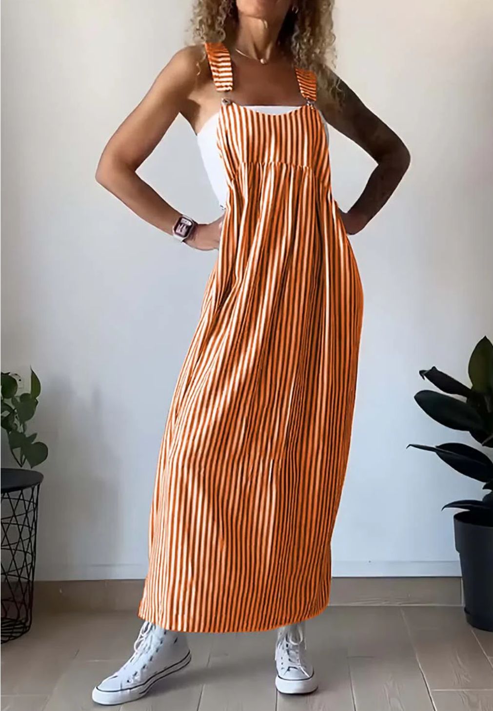 Lisa | Gestreiftes Sommerkleid für den Tag